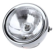 Detailed information about the product 6-Inch High Power 35W Clear Lens High Low Beam Motorcycle Headlight Head Lamp