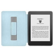 Detailed information about the product 6â€ Kindle Case (2024 & 2022, 11th Gen) with Hand Strap -Light Blueâ€“ Slim Protective Cover with Auto Sleep/Wake for Kindle Basic