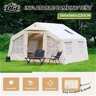 Detailed information about the product 6 Man Extra Large Inflatable Camping Tent Instant Pop Up Air Backpacking Sun Shade Family Shelter Outdoor Hiking Waterproof