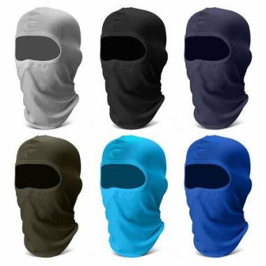 6 Pack Balaclava Ski Face MaskCooling Neck Gaiter Full Head Mask Face Cover