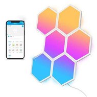 Detailed information about the product 6 Pack-Glide Hexa Light Panels,Hexagon LED Wall Lights, Wi-Fi Smart Home Decor Creative Wall Lights with Music Sync, Christmasï¼Œ Gaming Decor,