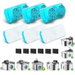 6 Pack Pet Water Fountain Filters Replacement,Multi Layer Cat Water Fountain Filter for Pet Water Fountain 3.2L/108oz. Available at Crazy Sales for $14.95