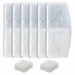 6 Pack Replacement Filters,2 Pack Replacement Filter Sponges Set for 2.6L Automatic Pet Fountain Cat Water Fountain Cat Water Dispenser. Available at Crazy Sales for $15.99