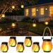 6 Pack Solar Lanterns Outdoor Waterproof, Flickering Flame Lanterns,Dual Charging USB or Solar Decorative Hanging Table Solar Outdoor Lights. Available at Crazy Sales for $74.99