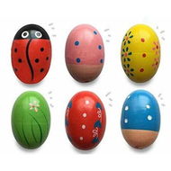 Detailed information about the product 6 Pack Wooden Percussion Musical Shake Eggs Easter Egg Shakers for Kids Boys Girls Toddlers Easter Gifts Easter Basket Stuffers Fillers