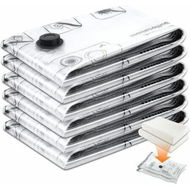 Detailed information about the product 6 Packs 60x40 Compression Vacuum Bag Clothing Household Travel Storage