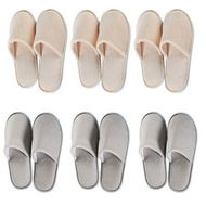 Detailed information about the product 6 Pairs Spa Slippers,Non Slip Disposable Slippers For Guest,Washable Reusable,Which Can Be Used As Women Men,House,Indoor,Bathroom,Bedroom,Hotel,Bride Slippers