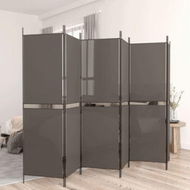 Detailed information about the product 6-Panel Room Divider Anthracite 300x220 Cm Fabric