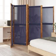 Detailed information about the product 6-Panel Room Divider Dark Blue 420x180 cm