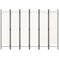 Detailed information about the product 6-Panel Room Divider White 240x180 Cm