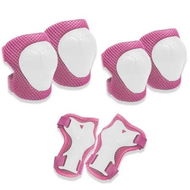 Detailed information about the product 6-PC 3-in-1 Kids Protective Gear Set with Knee Pads and Wrist Guards - Perfect for Skating, Cycling, and Scootering (Pink)