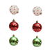 6 Pcs 2.4 Inch Christmas Ball Ornaments Glittering Plastic Hanging Decorations Elf Balls Swirl Candy Cane Peppermint Red and Green Christmas Tree, D. Available at Crazy Sales for $9.95