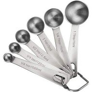 Detailed information about the product 6 PCS Measuring Spoons, Premium Heavy Duty 18/8 Stainless Steel Measuring Spoons Cups Set, Small Tablespoon with Metric and US Measurements