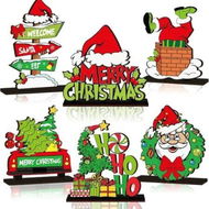 Detailed information about the product 6 Piece Grinch Christmas Table Decoration Ideal For Christmas Table Decorations And Festive Events