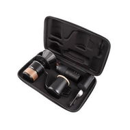 Detailed information about the product 6-Piece Hand Brew Coffee Kit Portable Camping Coffee Set 250ML Stainless Steel Filter Cup EVA Bag Birthday Gift COL Black