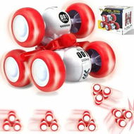 Detailed information about the product 6 Rounds Inertia 360 Degree Rotating Stunt Car Toys 3 to 6 Year Old Kids, Red