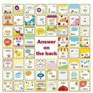 Detailed information about the product 60 PCS Question Cards Lunchbox Kids Cute Notes Inspirational Motivational Affirmations Puns Mini Notes Postcards Picnic Party