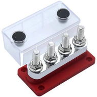 Detailed information about the product 600A Bus Bar Power Distribution Block 4 Terminal Studs 4-Way Electrical Block for Vehicles Car Marine Boat