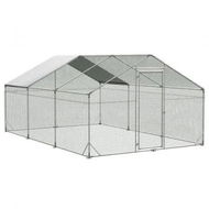 Detailed information about the product 600x300x194cm Large Metal Walk-in Chicken Coop Cage