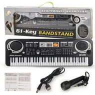 Detailed information about the product 61 Key Multifunctional Electronic Keyboard for Kids Early Education Music Toy with Microphone Simulation Piano