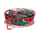 61CM Clear Christmas Wreath Storage Containers,Christmas Wreath Storage Bag,Plastic Christmas Wreath Container with Zippers Color Red. Available at Crazy Sales for $19.99