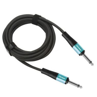 6.35mm Instrument Cable,Premium 6.35mm Mono Jack 1/4 TS Cable Unbalanced Guitar Patch Cords/Instrument Cable Male to Male(6m Blue)