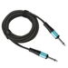 6.35mm Instrument Cable,Premium 6.35mm Mono Jack 1/4 TS Cable Unbalanced Guitar Patch Cords/Instrument Cable Male to Male(6m Blue). Available at Crazy Sales for $25.95