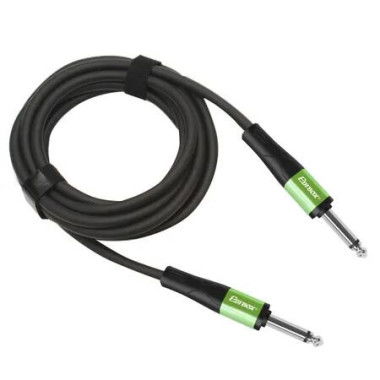 6.35mm Instrument Cable,Premium 6.35mm Mono Jack 1/4 TS Cable Unbalanced Guitar Patch Cords/Instrument Cable Male to Male(6m Green)