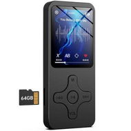 Detailed information about the product 64GB MP3 Player With Bluetooth 5.0 Physical Buttons Portable HiFi Lossless Sound. Music MP3 MP4 Player For Kids With Speaker FM Radio Recording Photo Video E-book.