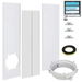 67-180cm Portable AC Window Kit Slide Rail Interlock Design Air Conditioning Outlet Accessories Vertical Horizontal Sliding Windows. Available at Crazy Sales for $39.99