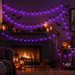6m 40 LED Battery Purple Spider String Lights Halloween Indoor Decoration halloween led lights, spider decoration lights,. Available at Crazy Sales for $29.99