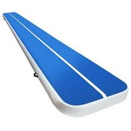 Detailed information about the product 6m X 1m Inflatable Air Track Mat 20cm Thick Gymnastic Tumbling Blue And White