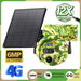 6MP 4G Solar Powered Camera 12X Zoom Outdoor 360Â° View Animal Monitoring Solar Battery Hunting PTZ Cameras. Available at Crazy Sales for $149.95