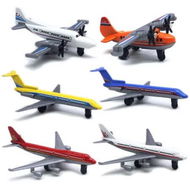 Detailed information about the product 6PCS Aircraft Airplane Model Toy Ornament For Kids