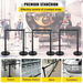 6PCS Black Belt Stanchion Queue Posts Stand Rope Retractable Crowd Barrier. Available at Crazy Sales for $329.95