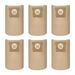6Pcs DXVA19-4104 Dust Bags for DEWALT 5-6-8 Gallon Wet/Dry Vacuum, Compatible with DXV05P DXV06PL DXV08S. Available at Crazy Sales for $17.95