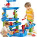 6Tier Sand Water Table Kids Activity Sensory Outside Toys Beach Backyard Outdoor Play Table Gift Boys Girls Summer Toys for Kids Ages 4-8. Available at Crazy Sales for $59.12