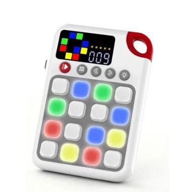 7 in 1 Handheld Game, 7 Fun Brain Teaser and Memory Games Sudoku Puzzle Tic Tac Toe Game, Birthday for Boys Girls Age 3 and Up