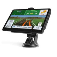 Detailed information about the product 7 Inch GPS Navigation for Truck RV Car, Multi Functional Touch Screen, Free Lifetime Map Updates, Speed Warning(Black)