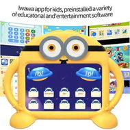 Detailed information about the product 7' Kids Android Learning Tablet with WiFi, 32GB Storage, 2GB RAM, Bluetooth, Dual Cameras, and Parental Controls: The Perfect Educational and Entertainment Device for Children (Yellow)