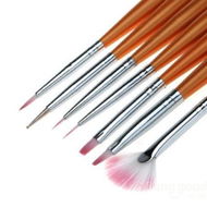 Detailed information about the product 7 Nail Art Design Drawing Painting Pen Polish Brush Set