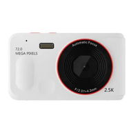 Detailed information about the product 72MP Digital Camera 2.5K Video HD Camera 2.4 Inch Screen, 16x Zoom,Auto Focus,Handheld Camera for Kids Beginner Travel Home Photography Color White