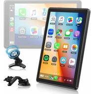 Detailed information about the product 8 inch Apple Carplay Screen for Car Android Auto Magnetic Holder, Portrait and Landscape Screen, Portable Car Audio Receivers Mirror Link