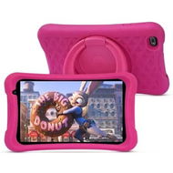 Detailed information about the product 8 Inch Kids Tablet, Quad Core Android Tablet 64GB WiFi Bluetooth Dual Camera Education Gaming Parental Control Kids Software with Tablet Case,Pink