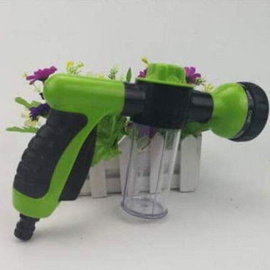 Please Correct Grammar And Spelling Without Comment Or Explanation: 8 Modes Adjustable Car Wash Foam Water Gun Multifunction Foam Sprayer (Green)