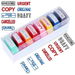 8 Office Stamp Set Information Self-Inking Rubber Stamp Set for Office Stamps Full Fax Scan Stamp For Office Information. Available at Crazy Sales for $14.99