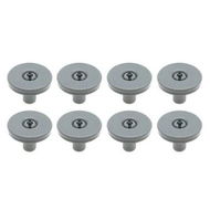 Detailed information about the product 8-Pack 40mm Dishwasher Basket Wheels Replacement for Aeg, Favorit, Privileg, and Zanussi Dishwashers