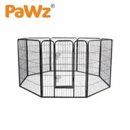 Detailed information about the product 8 Panel Pet Dog Playpen Puppy Exercise Black 24 inch