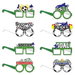 8 PCS World Cup Soccer Themed Decorative Party Glasses Multicolor Paper Novelty Eyewear with Victory and Goal Designs. Available at Crazy Sales for $14.99
