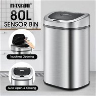 Detailed information about the product 80L Sensor Dustbin Recycle Bin Automatic Rubbish Kitchen Waste Trash Can Stainless Steel Maxkon